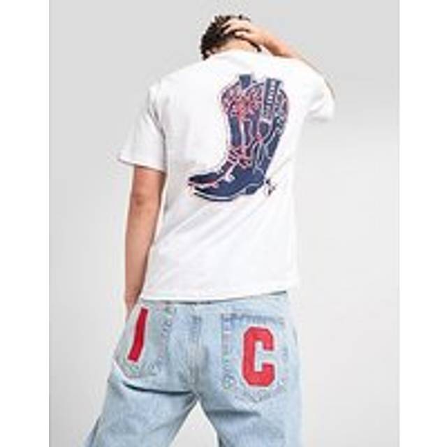 ICECREAM Cowboy Boot T-Shirt - White - Mens - XS