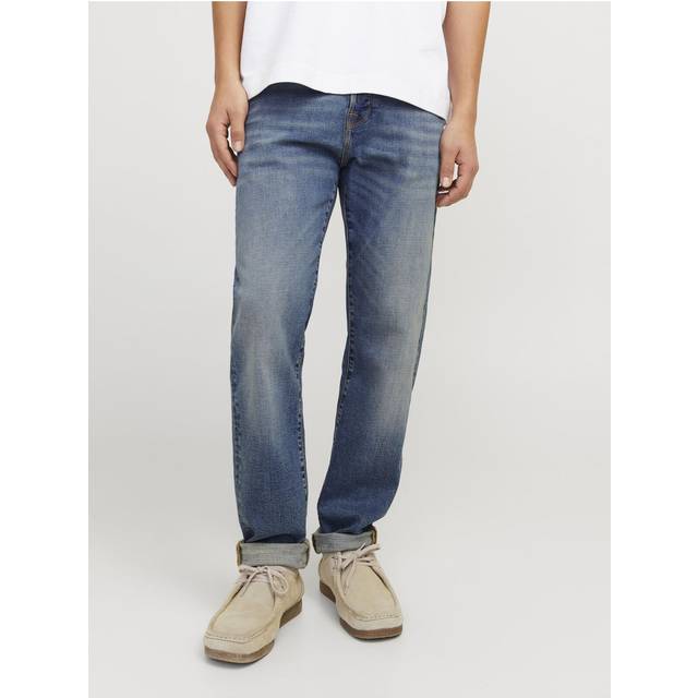 Jjimike Jjfox Cb 080 Tapered Fit-jeans - Blå - 34/30