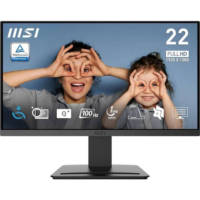 MSI 22" PRO MP223 E2 1920x1080 VA 100Hz 1ms Business Productivity Monitor