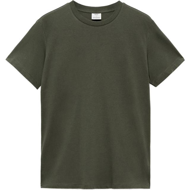 Mango Cherlo Cotton Slim Fit Tee