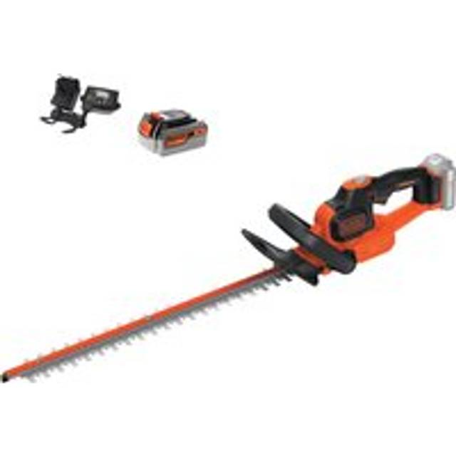 Black and Decker GTC18452PC 18v Cordless Hedge Trimmer 450mm 1 x 4ah Li-ion Battery Charger