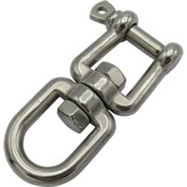 Jaw  Eye Swivel Shackle Stainless Steel 16MM (Marine Boat Pin 6640KG)