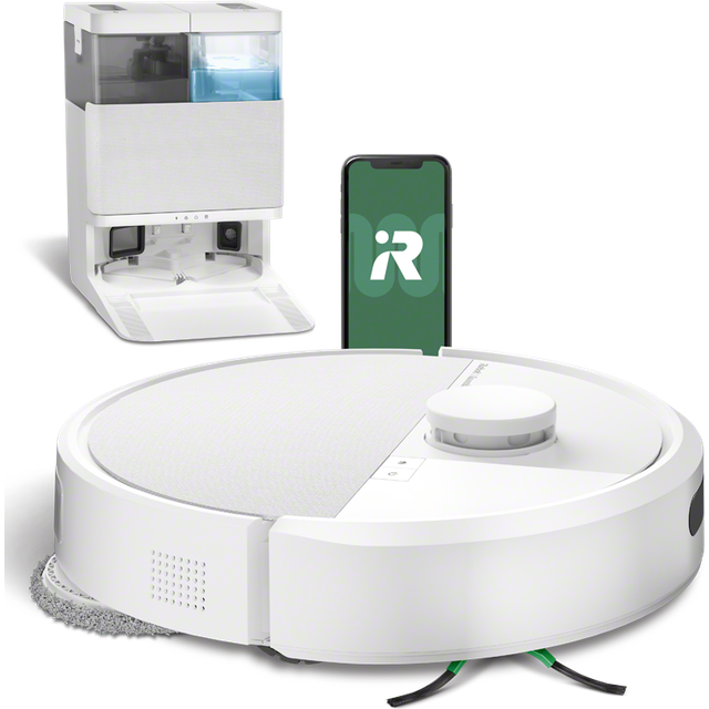 iRobot Roomba Combo 404 Plus städrobot G185240 (vit)