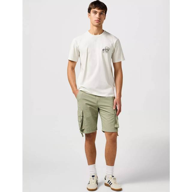 Wrangler Small Graphic T-Shirt - White, White, Size 2Xl, Men - 2XL