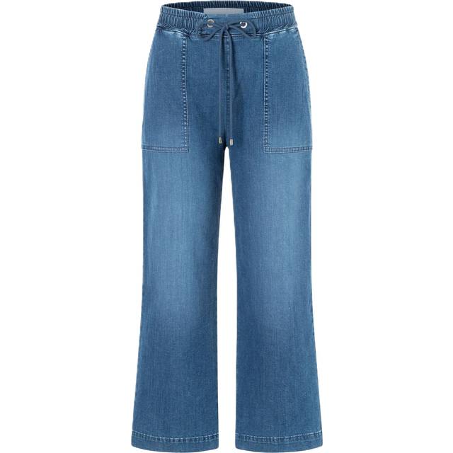 Summer Denim Culotte Shorts