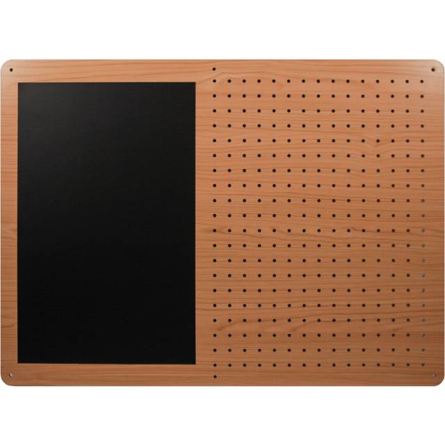Cathedral Peg Board With Magnetic Chalk Board  - 55 x 75cm