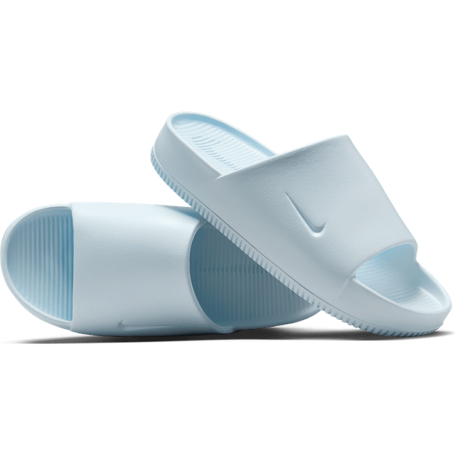Nike Calm Women's Slides - Blue - Recycled Content Minimum - 9.5