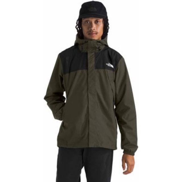 The North Face Men's Antora Jacket New Taupe Green-tnf Black Size XL male - New Taupe Green-TNF Black (XL)