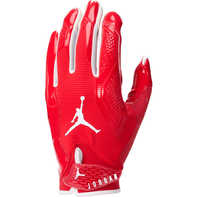 セール‼️NIKE JORDAN FLY FOOTBALL GLOVE RED L Nike Jordan Fly Lock Football Gloves Men's Large Black