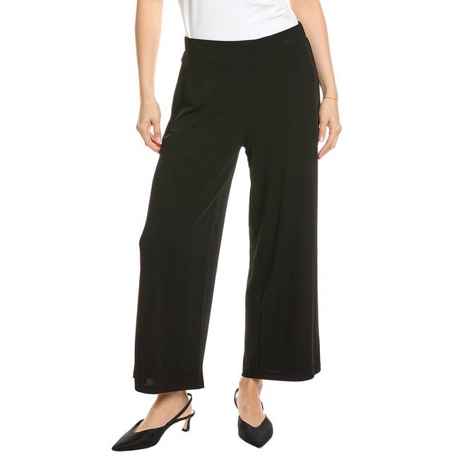 Anne Klein Pull-On Cropped Palazzo Pant