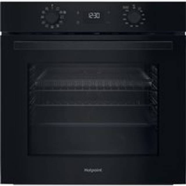 Hotpoint HO458CFB Built In Electric Single Oven in Black 71L