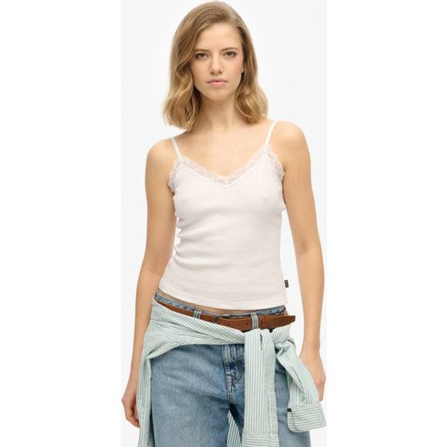 Superdry Essential Lace Trim Cami Top