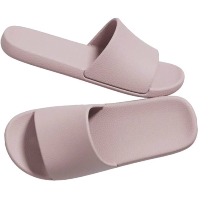 SHEIN Fashion Summer 2024 New PU Patent Fashionable Versatile EVA Slippers, High-End Comfortable Couples Slippers, Lightweight Soft Non-Slip Sandals, House