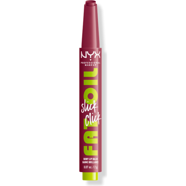 NYX Professional Makeup Fat Oil Slick Click Tonad läppbalsam Skugga In The Drafts 2 g