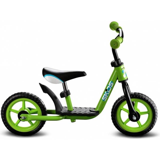 Stamp C677007 – RUNNING BIKE/LÅNG med benstöd grön – SKIDS CONTROL