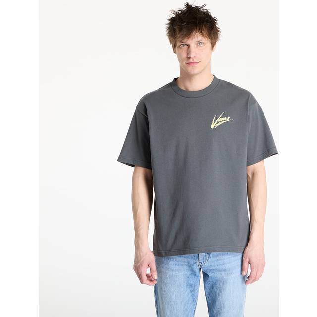 T-shirt Vans Brush Script Loose SS Tee Asphalt/ Shadow XL (XL)