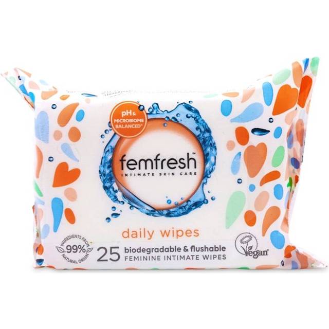 Femfresh Intimate Wipes - Pure and Fresh (Pack of 25)