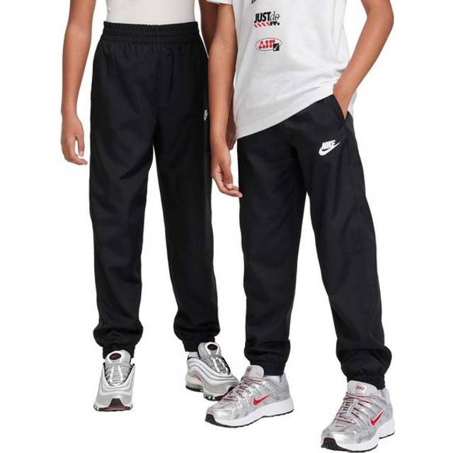 Nike Older Kids' Woven Joggers Sportswear Club Sportswear Black/White - XS