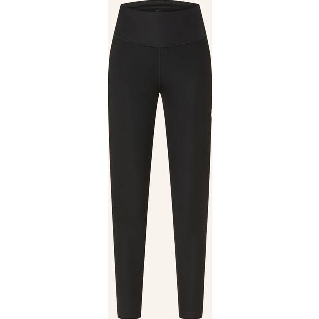 Nike Fast Women's Mid-Rise 7/8 Leggings - Black - Polyester/Elastane - XL (UK 20–22)