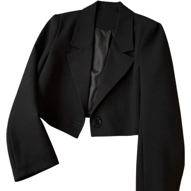 Franclia Women&#39;s Casual Lapel Neck Long Sleeve Workwear Suit Jacket For Autumn