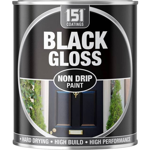 151 Non Drip Black Gloss Paint 300ml