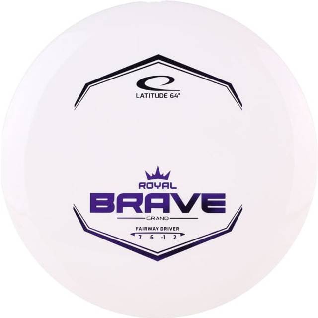 Grand Brave Fairway Driver disc, Vit, Unisex, NO SIZE