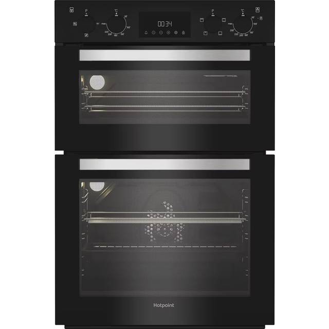 Hotpoint DIH10DB Built In Electric Double Oven in Black