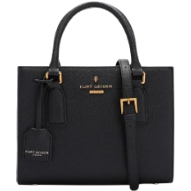 Kurt Geiger London Womens Leather Kgl Small Highgate Tote Bag - Black Leather (archived) - One Size