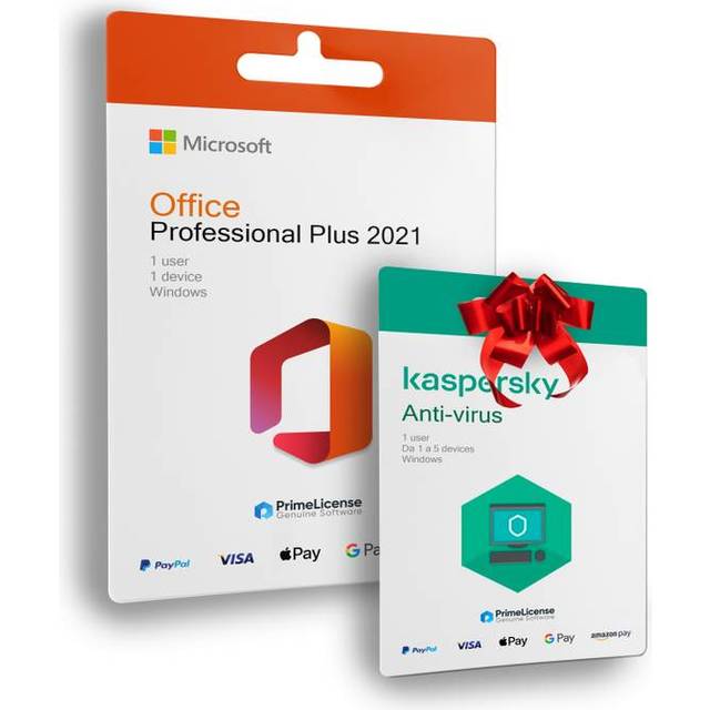 Office Professional Plus 2021 + Kaspersky Antivirus