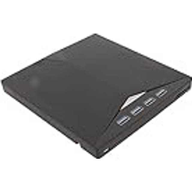 Extern CD DVD-Enhet, USB3.0 Typ C DVD-spelare, 7 i 1 Bärbar CD DVD-brännare Extern Optisk Enhet för Bärbar Stationär PC, för Windows 11 10 8 7, för Linux, för OS X