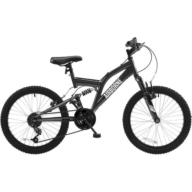 Piranha 24 Inch Unisex Mountain Bike  - Dark Green