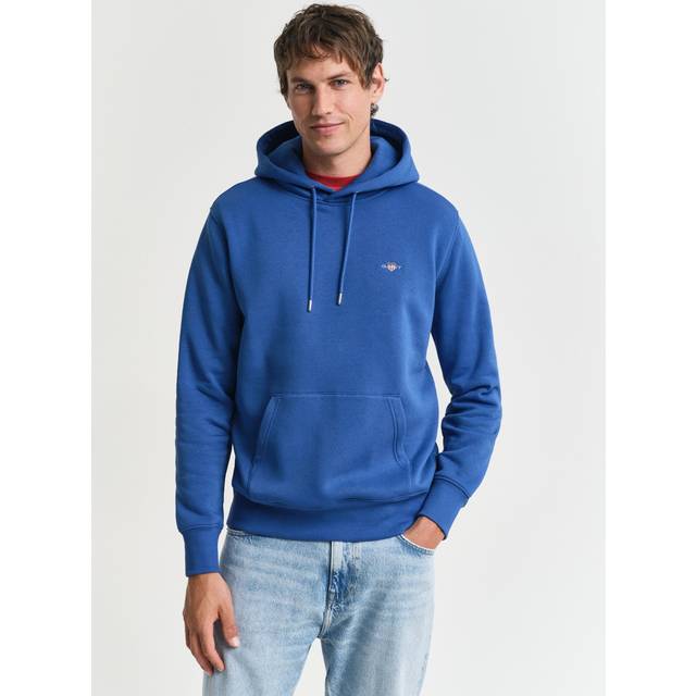Shield hoodie klarblå