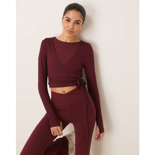 Wrap Around Cardigan - Burgundy