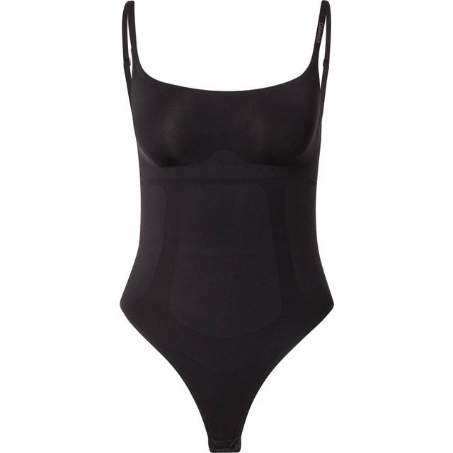 Calvin Klein for woman. LV00QF8163 Seamless extra firm bodysuit black (S), Homewear, Nylon, Polyamide