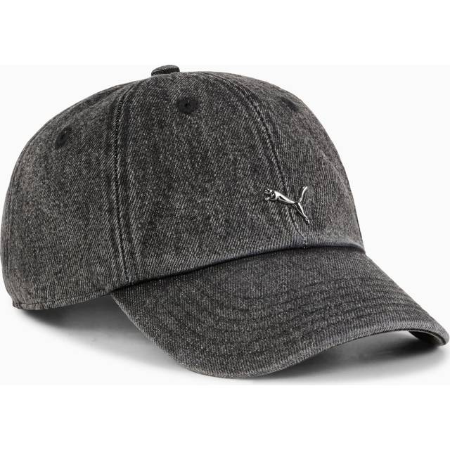Puma WARDROBE Essentials Metal Dad Cap, Black, Accessories