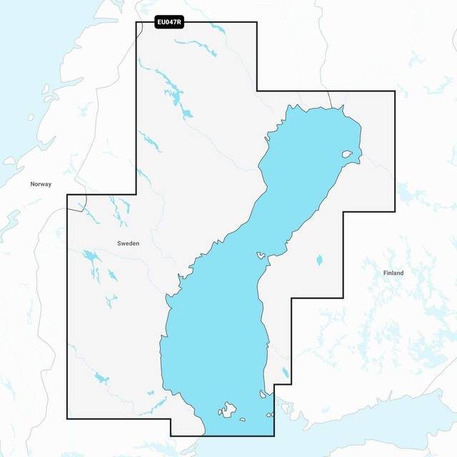Navionics Platinum+ NPEU047R Bottenviken (Gulf of Bothnia)