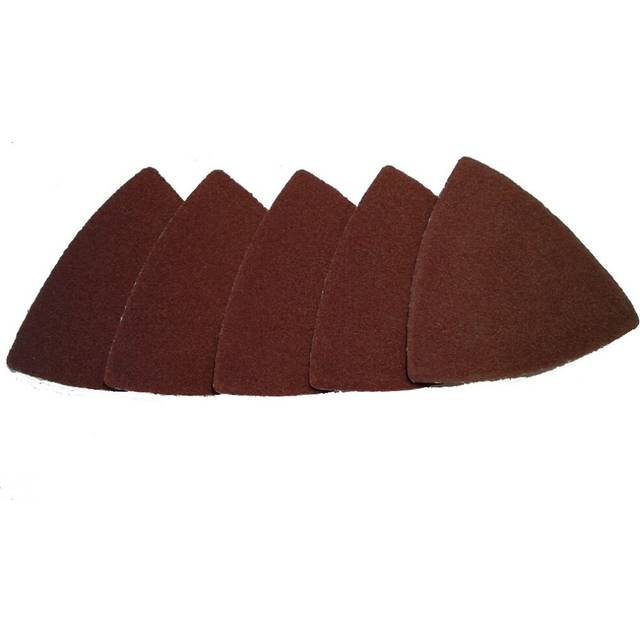 Multi Tool 80mm Sanding Paper Pads x20 Red Sheets Delta 100 Grit Fits Makita