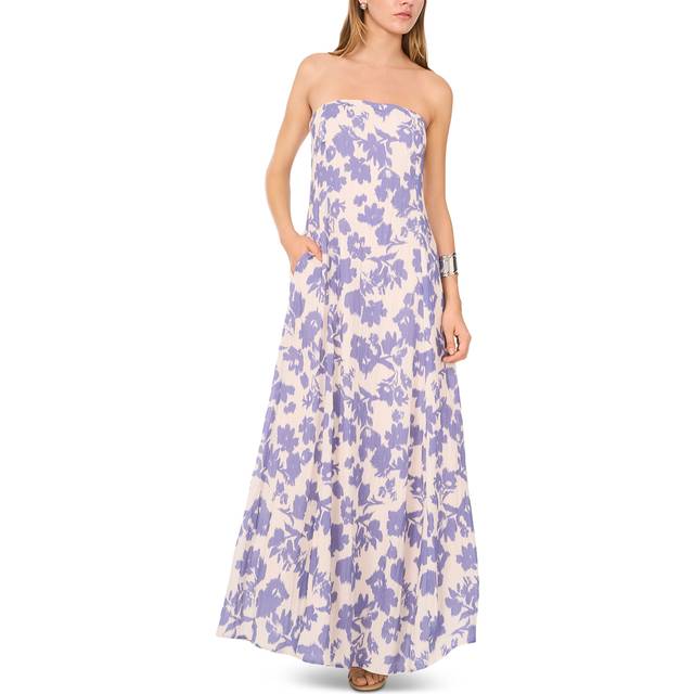 1.state Strapless Smock Back Maxi Dress