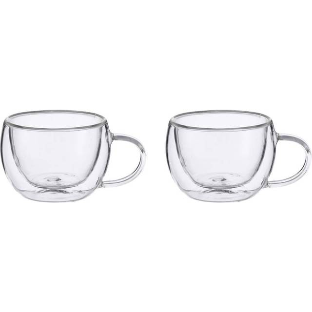 Lundi Espressokopp 10 cl 2-pack Klar - Modern House