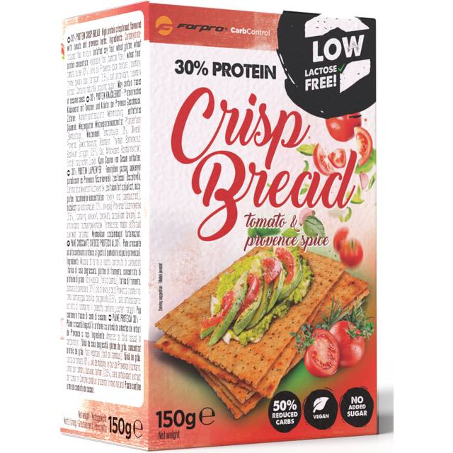 30% Protein Crisp Bröd Tomat & Provence Krydda 150 g