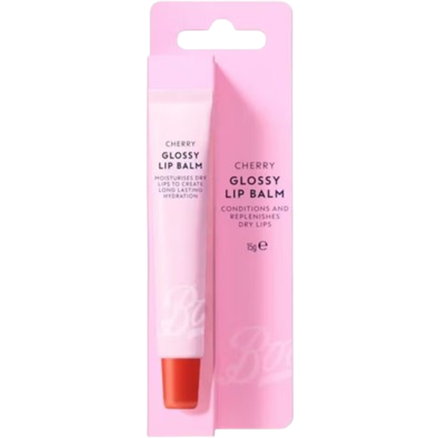 Boots Glossy Lip Balm Cherry 15ml