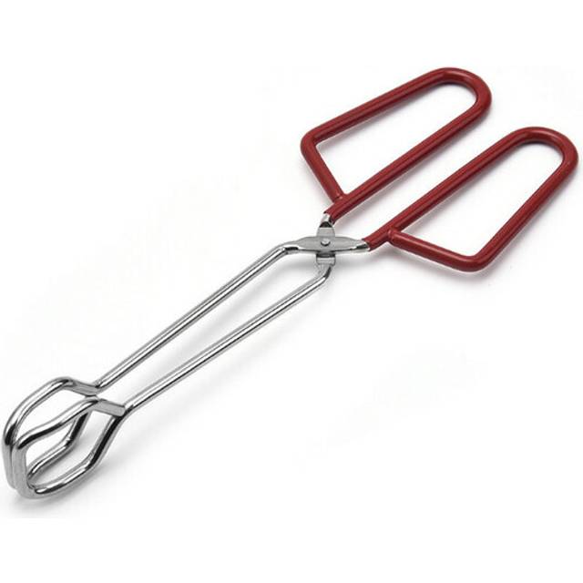 (Burgundy) Food clip stainless steel bread barbecue clip steak clip buffet barbecue clip kitchen household clip