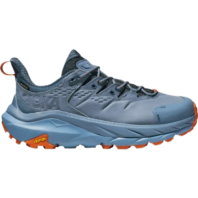 HOKA Men's Kaha 2 Low GORE-TEX Hiking Shoes in Blue Shadow/Dusk, Size 7.5