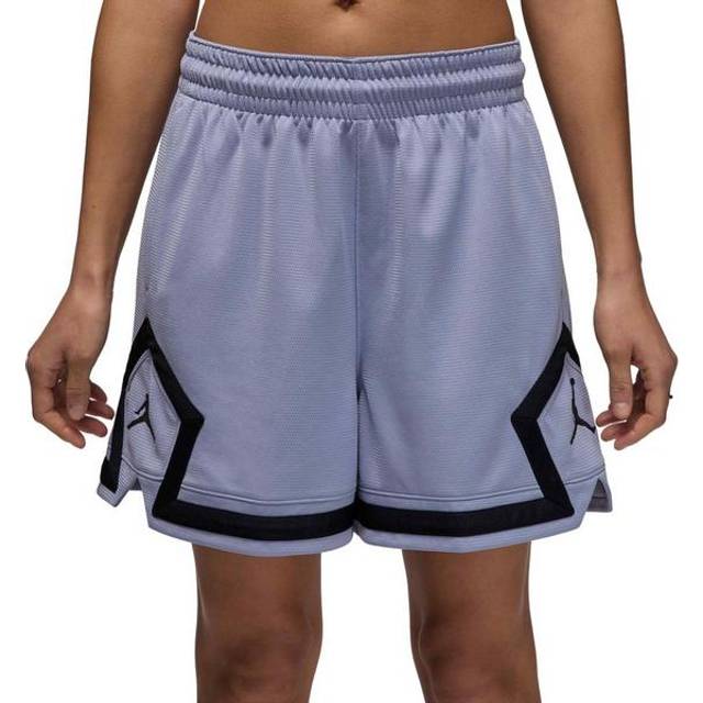 Nike Jordan Sport Women's 10cm (approx.) Diamond Shorts - Purple - Polyester - XL (UK 20&#x2013;22)
