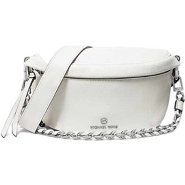 MK Slater Extra-Small Pebbled Leather Sling Pack - White - Michael Kors - ONE SIZE
