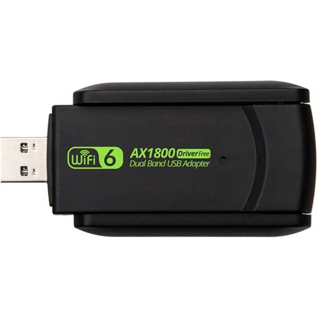 1800Mbps WiFi 6 USB Adapter Ethernet Dongle Network Receiver Card