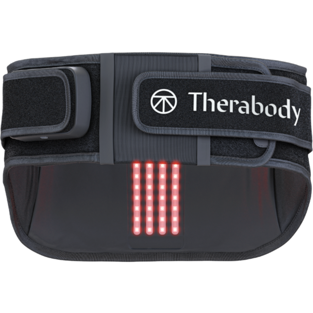 Therabody Recoverytherm Back LED Belt for Lower Back Pain Relief