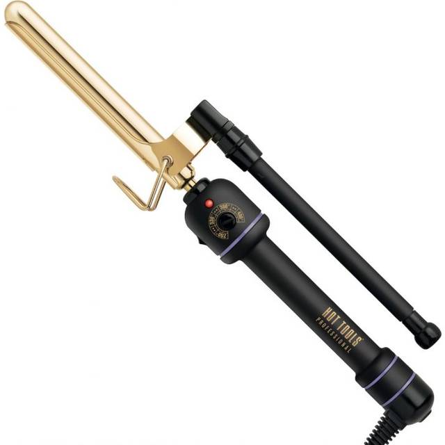Hot Tools Pro Artist 24K Gold Marcel Iron  Long Lasting Curls Waves 34 in