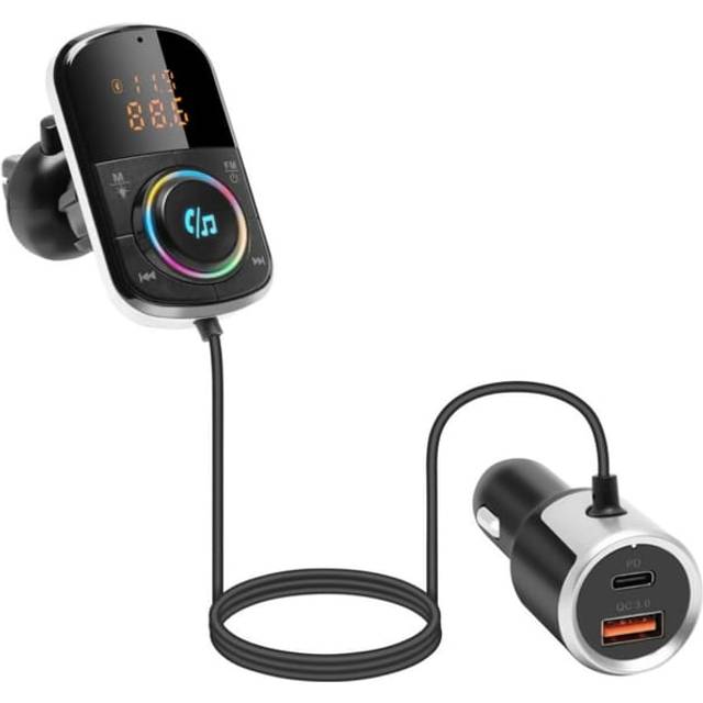 Linocell FM-sändare med Bluetooth och snabbladdning