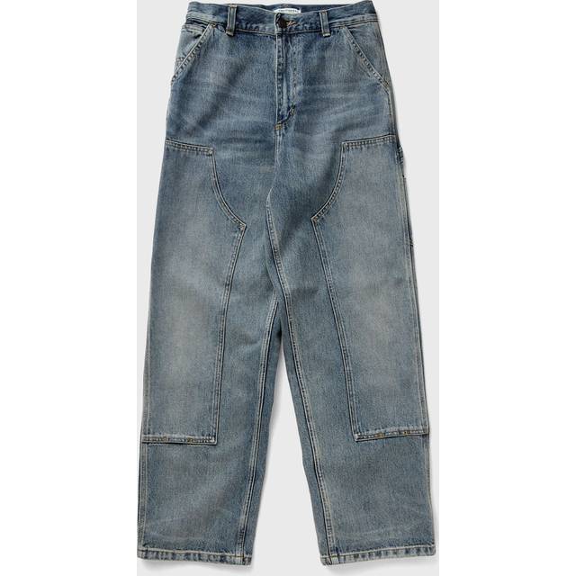 Jeans Carhartt WIP W' Brandon Double Knee Pant Blue Worn Used Wash S (S)